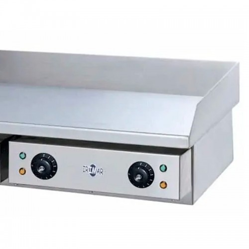Comprar Plancha eléctrica lisa de cromoduro con doble control de temperatura PLE-L-730CD en Pepebar