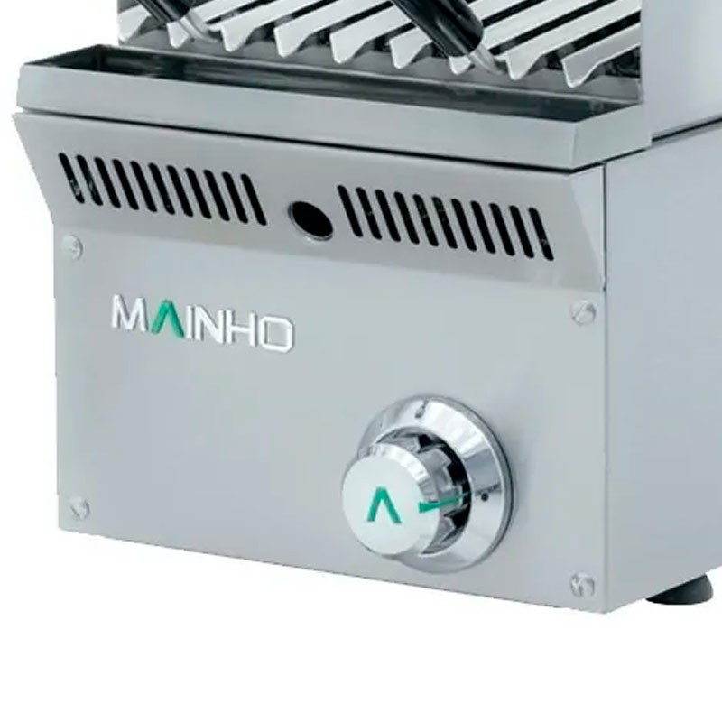 Comprar Barbacoa piedra volcánica inox Mainho ELBI varios tamaños en Pepebar