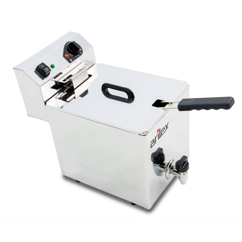 Comprar Freidora industrial con grifo 10 litros EVO10G en Pepebar