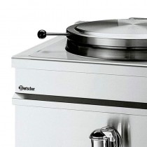 Marmita eléctrica 220 litros calentamiento vapor Bartscher 280021 - Pepebar Marmita eléctrica 220 litros calentamiento vapor Bartscher 280021 - Catálogo Marmitas