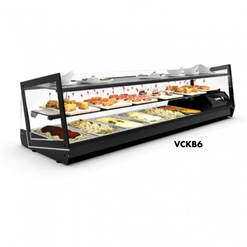 Vitrina refrigerada 3 pisos de exposición Cubetas GN 1/3 o Base lisa varias medidas VCKB Comprar Vitrina refrigerada 3 pisos de exposición Cubetas GN 1/3 o Base lisa varias medidas VCKB en Pepebar
