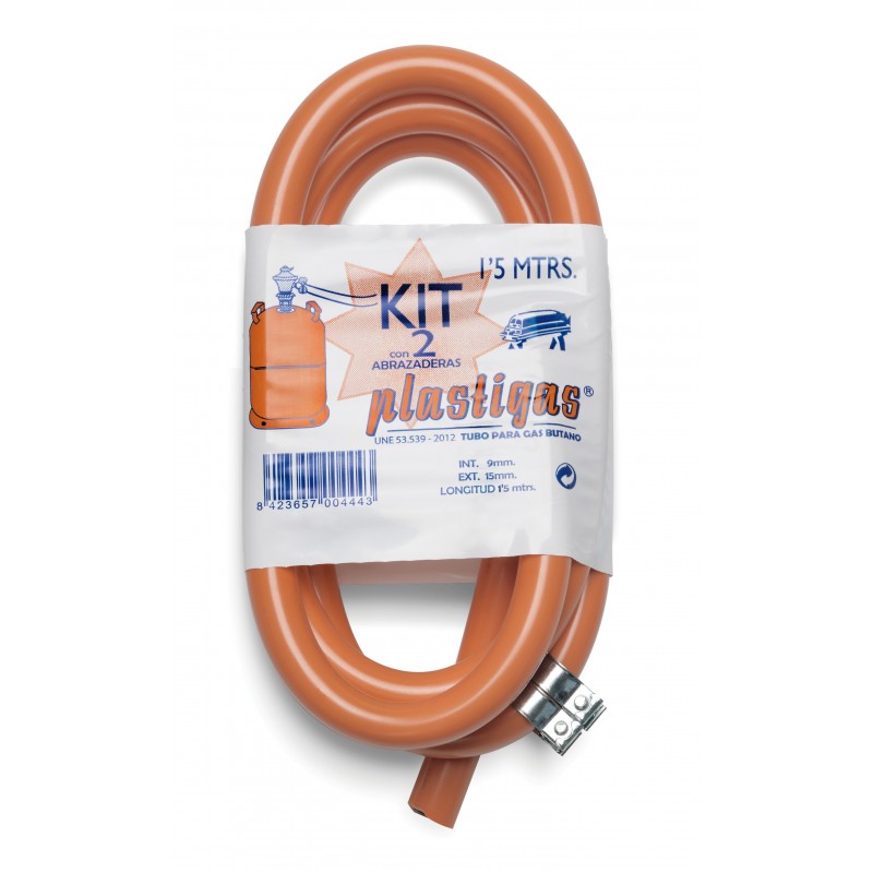 Comprar Manguera de goma con abrazaderas en Pepebar