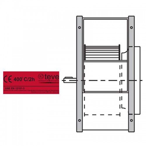 Comprar Motor certificado TSO 400º/2h 18/9 3 CV en Pepebar