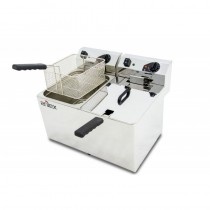 Freidora industrial doble cesta 10+10 litros EVO1010