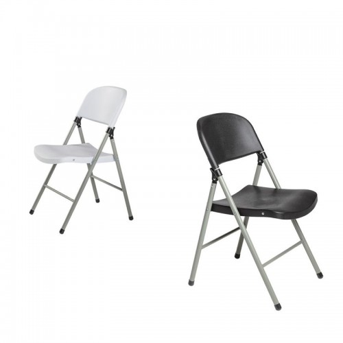 Comprar Silla plegable de color blanco para interior y exterior Bolero CE692 2 unidades en Pepebar