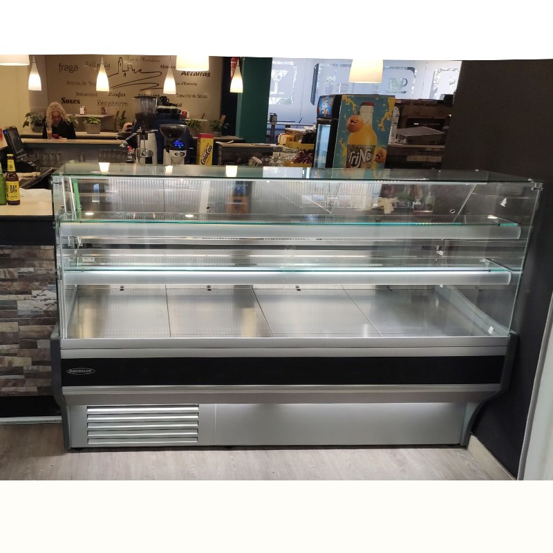Comprar Vitrina refrigerada pastelería fondo 940 cristal doble recto VEP-9-10-RR en Pepebar