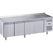Mesa refrigerada gastronomía con peto 4 puertas Forcold G-SNACK4200TN-FC - Pepebar Mesa refrigerada gastronomía con peto 4 puertas Forcold G-SNACK4200TN-FC - Catálogo Bajo mostrador y mesas