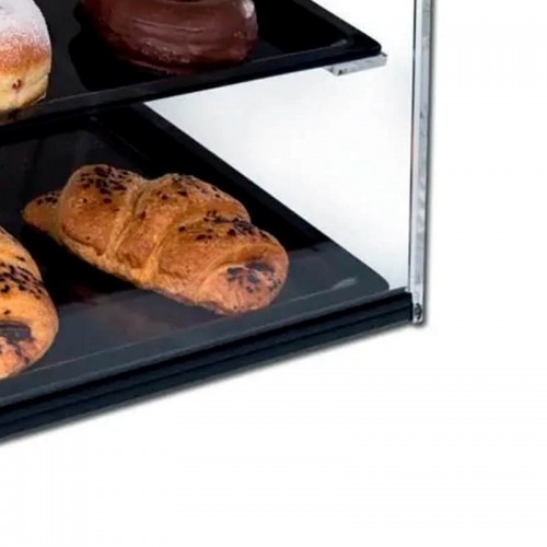 Comprar Vitrina neutra de metacrilato bandeja GN Varias medidas y estantes VGN y VE2GN VG en Pepebar