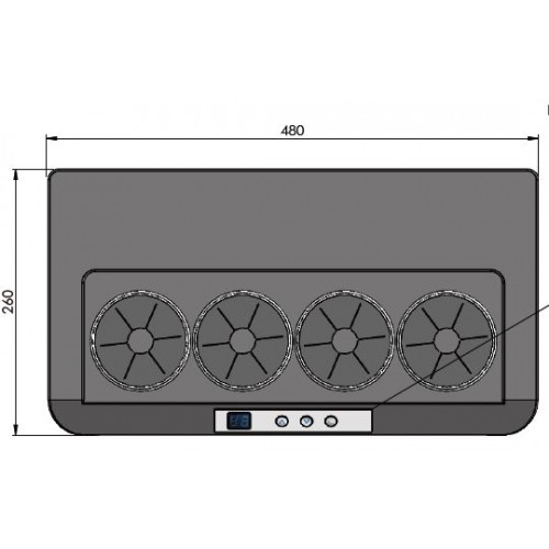 Comprar Vinoteca refrigeradora de barra horizontal 4 botellas OW004 en Pepebar