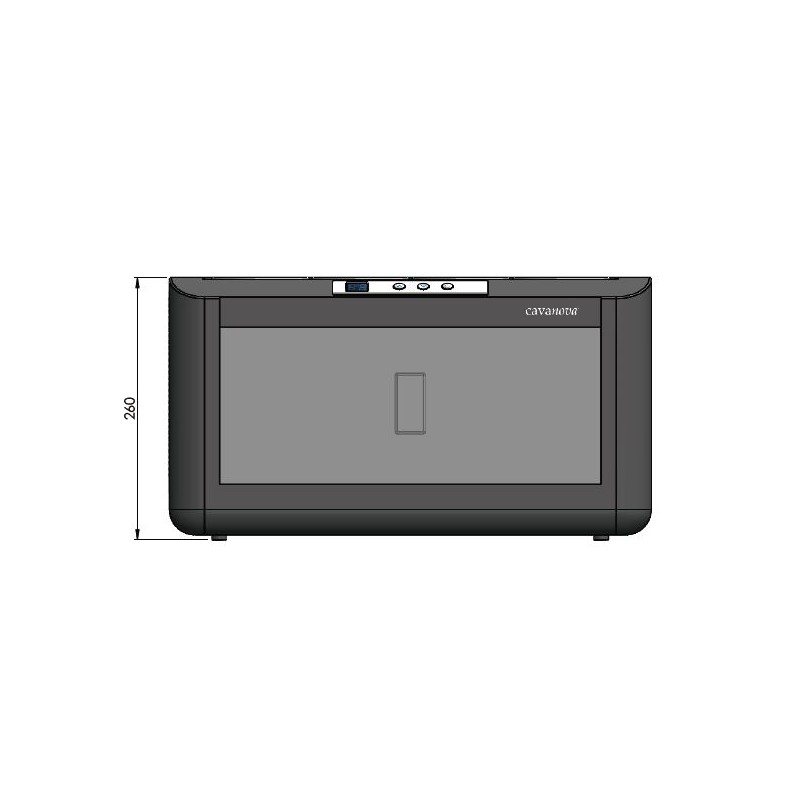 Comprar Vinoteca refrigeradora de barra horizontal 4 botellas OW004 en Pepebar