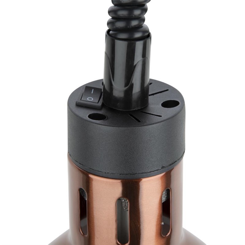 Lámpara calentadora retráctil en color cobre Buffalo DR757 Comprar Lámpara calentadora retráctil en color cobre Buffalo DR757 en Pepebar