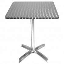 Mesa abatible cuadrada acero inoxidable Bolero CG838 - Pepebar Mesa abatible cuadrada acero inoxidable Bolero CG838 - Catálogo Mesas hostelería