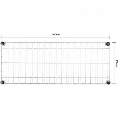Comprar Estante de acero trenzado cromo-níquel 910mm Vogue U201 en Pepebar