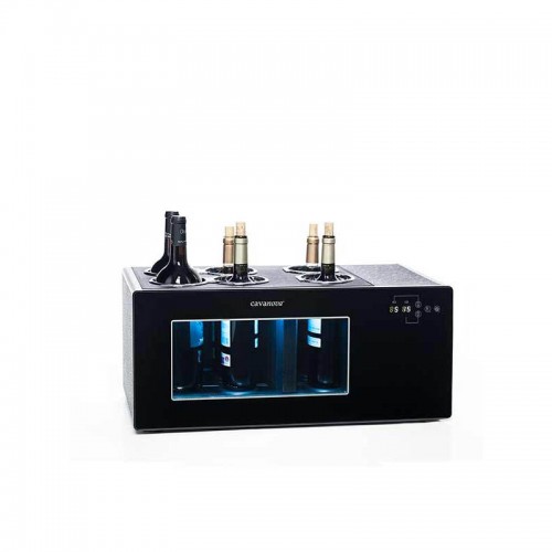 Comprar Vinoteca refrigeradora 6 botellas bitérmico con compresor OW6CD en Pepebar