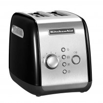 Tostadora KitchenAid Negra 5KMT221EOB 2 rebanadas