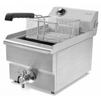 Freidora eléctrica con grifo de vaciado 7 litros FRIN20 - Pepebar Freidora eléctrica con grifo de vaciado 7 litros FRIN20