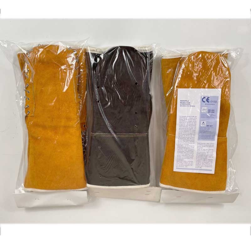 Comprar Manoplas de cuero anticalóricas oscuras en Pepebar