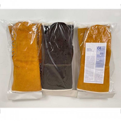 Comprar Manoplas de cuero anticalóricas oscuras en Pepebar