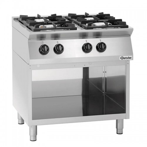 Comprar Cocina de gas industrial de 4 fuegos Bartscher 1582051 en Pepebar
