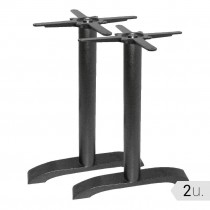 Base de mesa de patas dobles de hierro fundido Bolero DN642 - Pepebar Base de mesa de patas dobles de hierro fundido Bolero DN642 - Catálogo Mesas hostelería