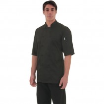 Chaquetilla cocina Montreal negra Chef Works B054-L - Pepebar Chaquetilla cocina Montreal negra Chef Works B054-L