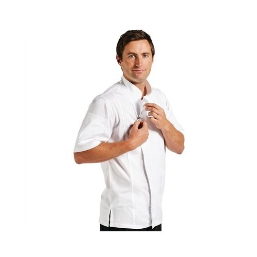 Comprar Chaquetilla cocina manga corta blanca Springfield B471-L en Pepebar