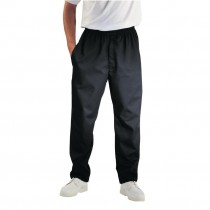 fascismo Envolver color Pantalón de cocina de polialgodón negro con revestimiento de teflón A029 ▷  Compra en PepeBar.com