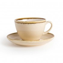 Plato para tazón de 340 ml arena vidriado 6 ud. GP333 - Catálogo Vajilla serie Kiln