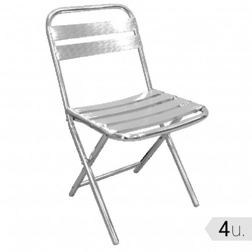Sentimiento de culpa excitación tambor ➡ 【Mejor precio】Silla plegable de aluminio Bolero U420 4 unidades |  PepeBar.com