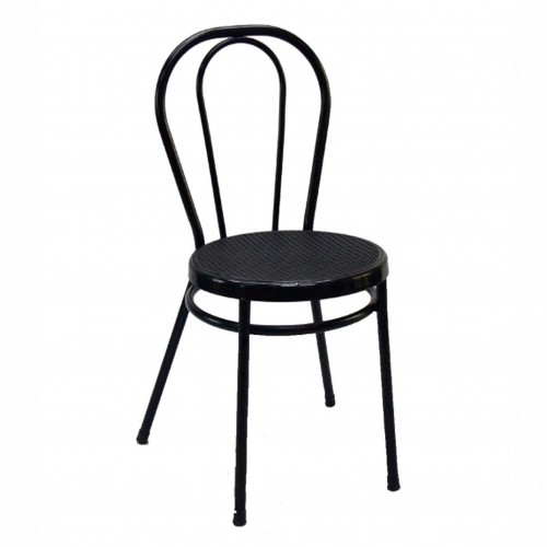Comprar Silla Bistrot con rejilla negra Hobeto SC23003B en Pepebar