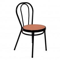 Silla Bistrot con rejilla crema Hobeto SC23003A
