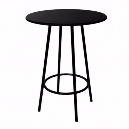 Comprar Mesa alta Dolmen negra 110x70 Hobeto TS30001T en Pepebar