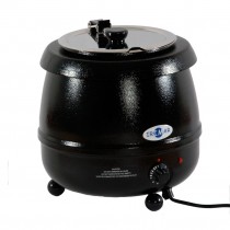 Olla para buffet de sopa caliente negra Irimar CSL10N