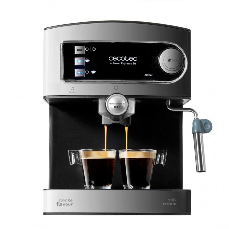 Cecotec 01557 - Cafetera semiautomática Power INSTANT-CCINO Touch Blanca -  Lacasadelelectrodomestico.com