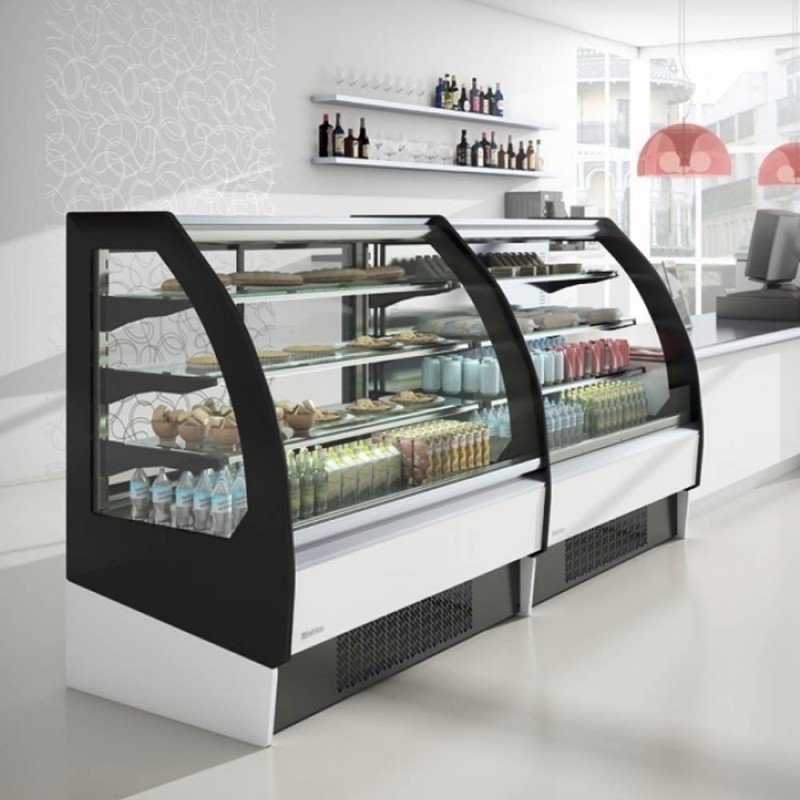 VITRINA EXPOSITORA REFRIGERADA PARA CAFETERIAS - VENTA CONTROLADA