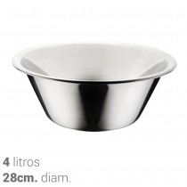Bol de cocina de acero inoxidable de 4L Vogue K535 - Pepebar Bol de cocina de acero inoxidable de 4L Vogue K535 - Catálogo Bols de acero inoxidable