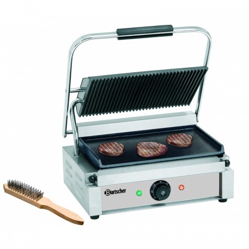 Parrilla contacto "Panini" 1GR Bartscher A150676 Comprar Parrilla contacto "Panini" 1GR Bartscher A150676 en Pepebar