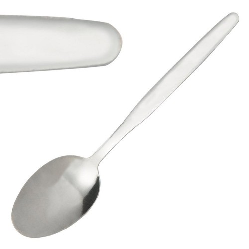 Comprar Cuchara de postre Kelso de acero inoxidable 12 ud. C120 en Pepebar