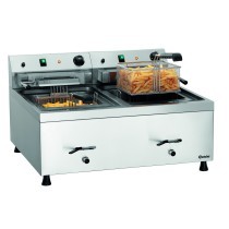 Freidora 12L-20 Bartscher 162651 - Pepebar Freidora 12L-20 Bartscher 162651 - Catálogo Freidora doble