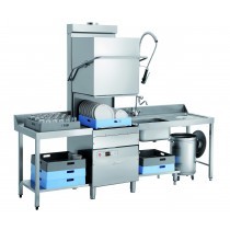 Lavavajillas de cúpula 50x50 DS Eco500LPR Bartscher 109251 - Pepebar Lavavajillas de cúpula 50x50 DS Eco500LPR Bartscher 109251