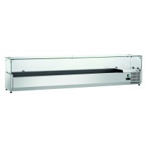 Expositor refrigerador GL4-2001 Bartscher 110274 - Pepebar Expositor refrigerador GL4-2001 Bartscher 110274 - Catálogo Vitrina refrigerada para ingredientes