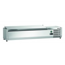 Expositor refrigerador ED4-1201 Bartscher 110410 - Pepebar Expositor refrigerador ED4-1201 Bartscher 110410 - Catálogo Vitrina refrigerada para ingredientes