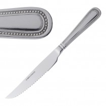 Cuchillo para carne mango macizo Bead  23cm. 12 ud. DL102 - Catálogo Cubertería Inox Bead 18-0