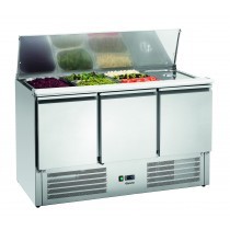 Saladette 1365T3 Bartscher 200357 - Pepebar Saladette 1365T3 Bartscher 200357 - Catálogo Bajo mostrador y mesas