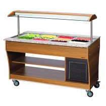 Carro buffet, frío, 4x 1/1 GN Bartscher 125526
