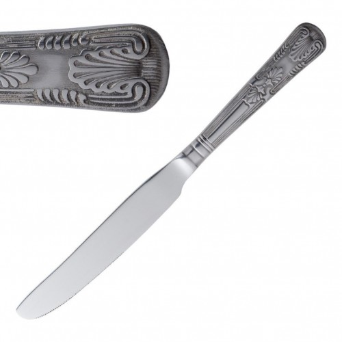 Cuchillo de postre mango macizo Kings 22cm. 12ud. acero inoxidable D685 Comprar Cuchillo de postre mango macizo Kings 22cm. 12ud. acero inoxidable D685 en Pepebar