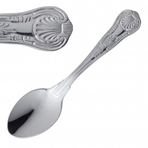 Comprar Cucharilla de café Kings 11cm. 12ud. acero inoxidable D707 en Pepebar