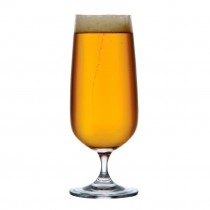 Vaso de cerveza de cristal para bar 410ml 6 unidades GF742