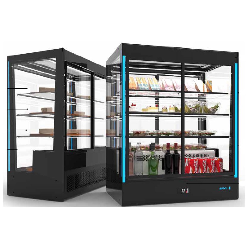 Vitrina vertical refrigerada Pack Recta Sayl. Varias opciones Comprar Vitrina vertical refrigerada Pack Recta Sayl. Varias opciones en Pepebar