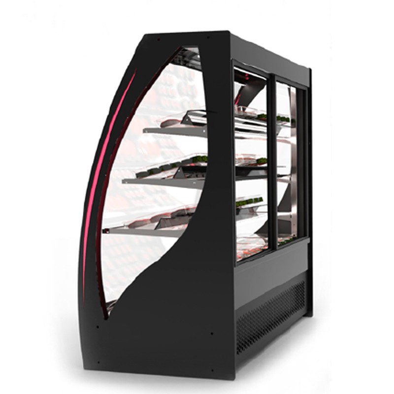 Vitrina refrigerada curva PAK de 1015 mm de ancho PAK-C Comprar Vitrina refrigerada curva PAK de 1015 mm de ancho PAK-C en Pepebar